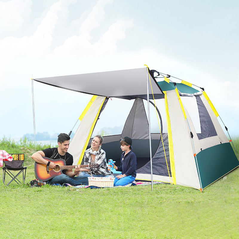 Experience the Ultimate Outdoor Cooking with the Automatic Outdoor Camping Barbecue Tent