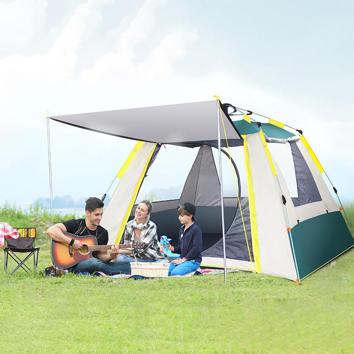 Experience the Ultimate Outdoor Cooking with the Automatic Outdoor Camping Barbecue Tent