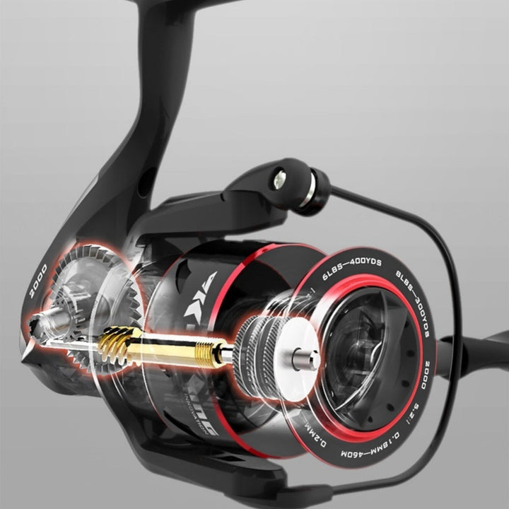 Experience the Thrill of Fishing with Our All-Metal Lure Fishing Wheel Spinning Reel