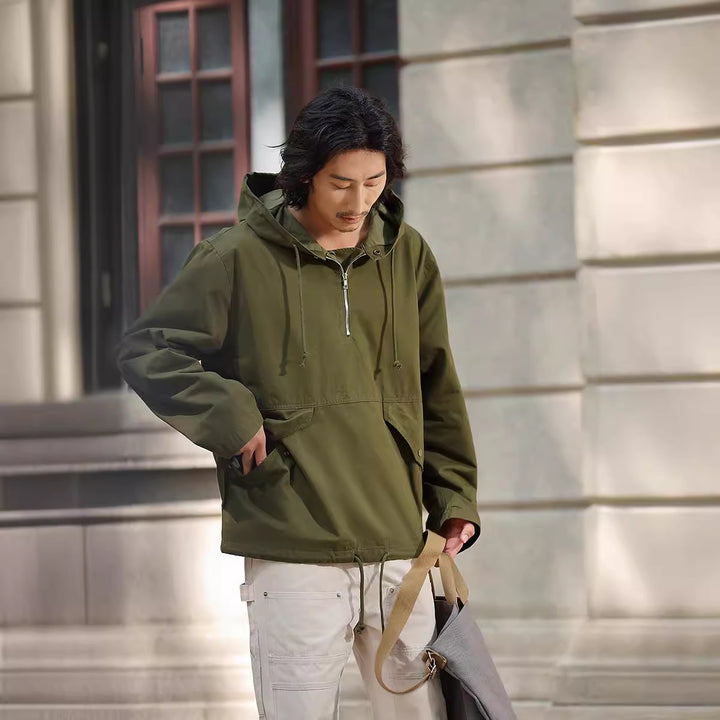 Hooded Camouflage Jacket