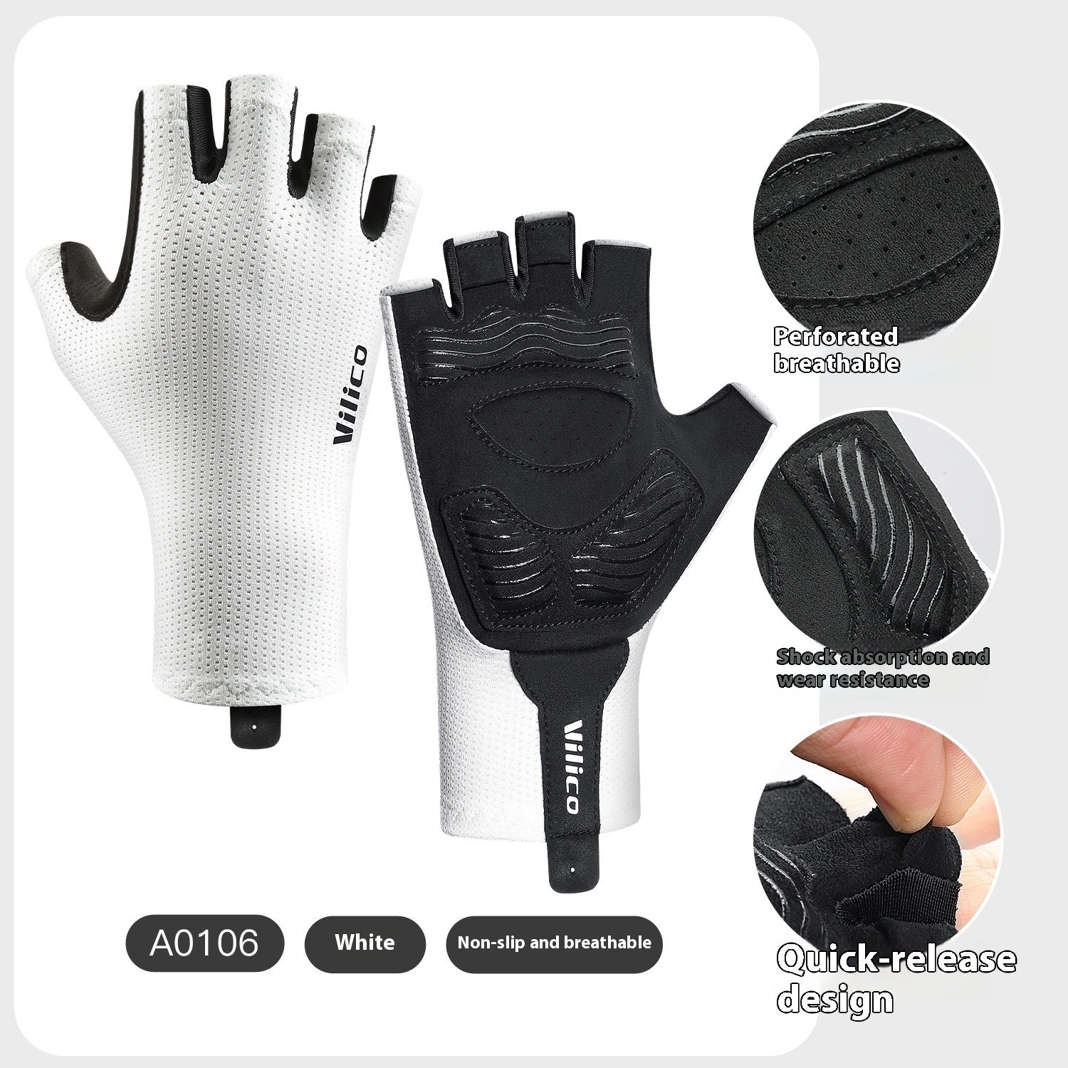 Summer Outdoor Mountain Bike Riding Gloves