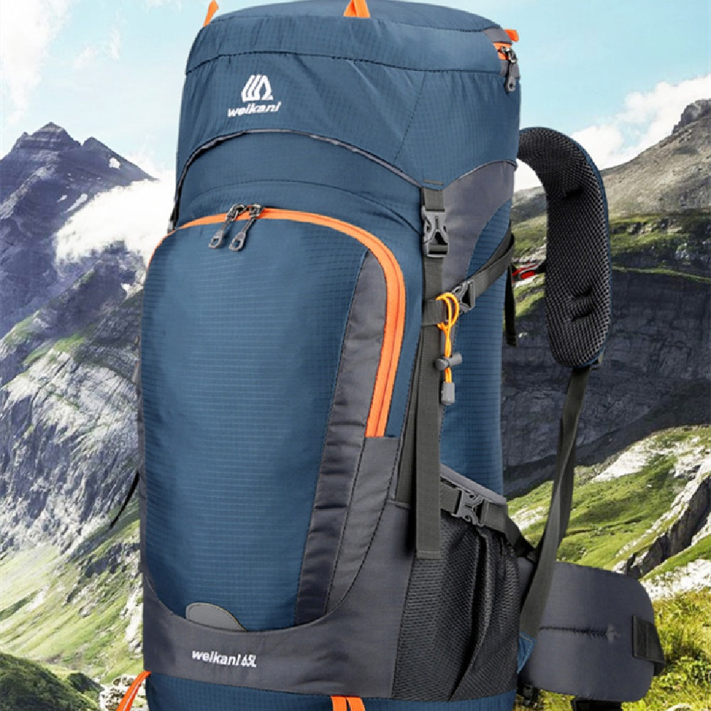 Mountaineering Nylon Hiking Camping Backpack