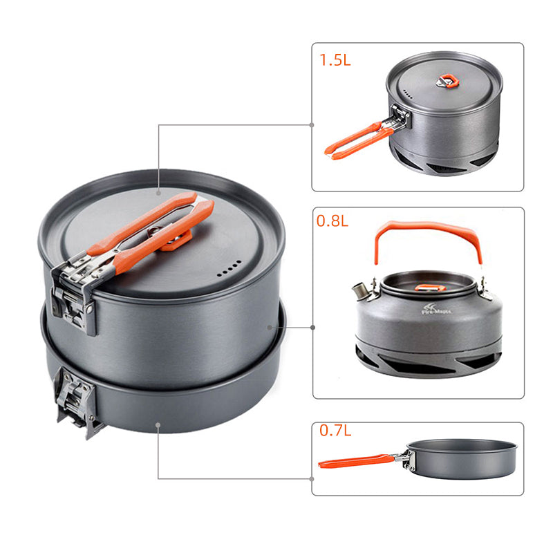 Outdoor Picnic Heat Set Cookware