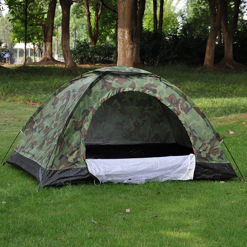 Double Camouflage Leisure Camping Tent