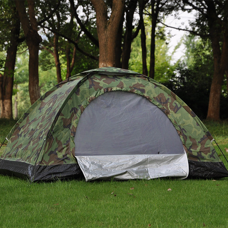 Double Camouflage Leisure Camping Tent