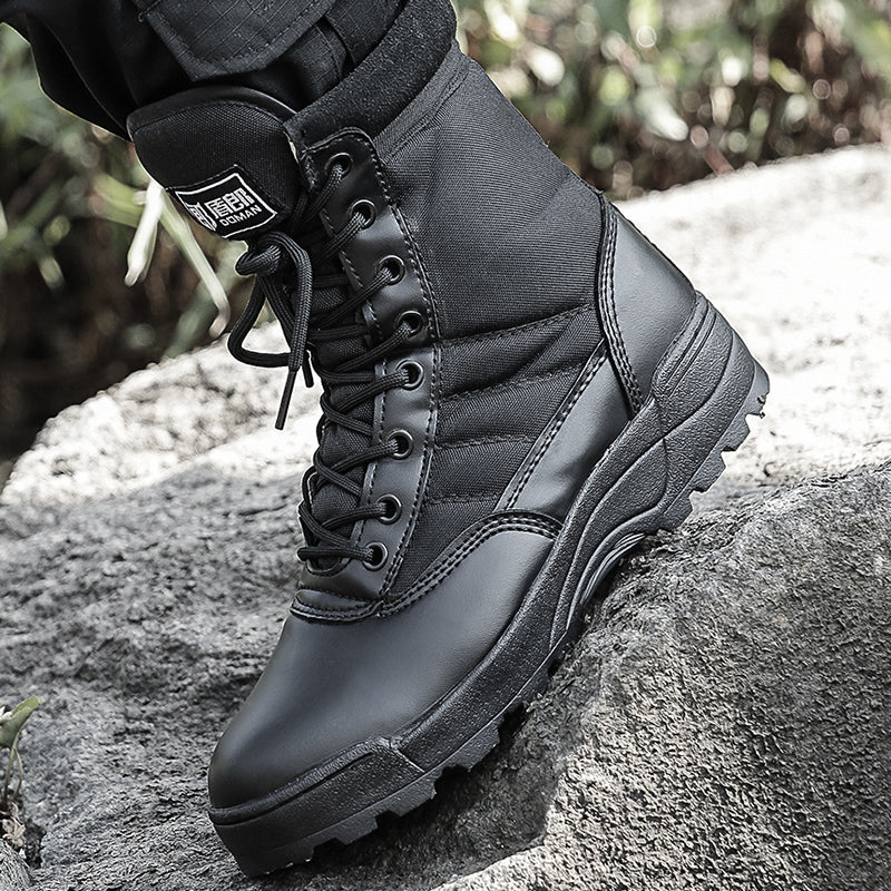 Combat hiking shoes