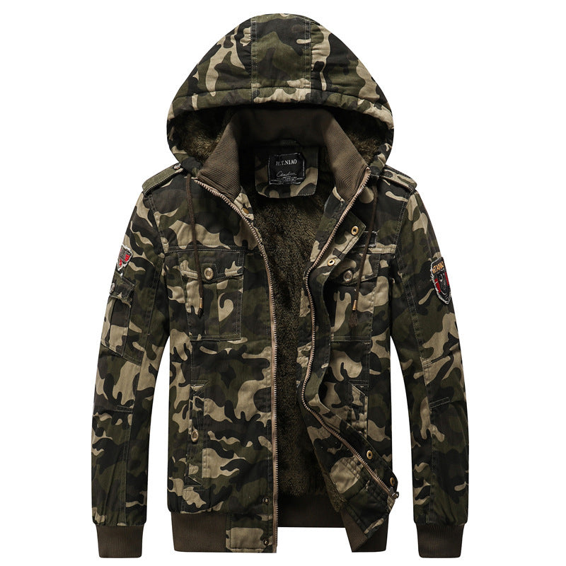 Men's Camouflage Printed Jacket