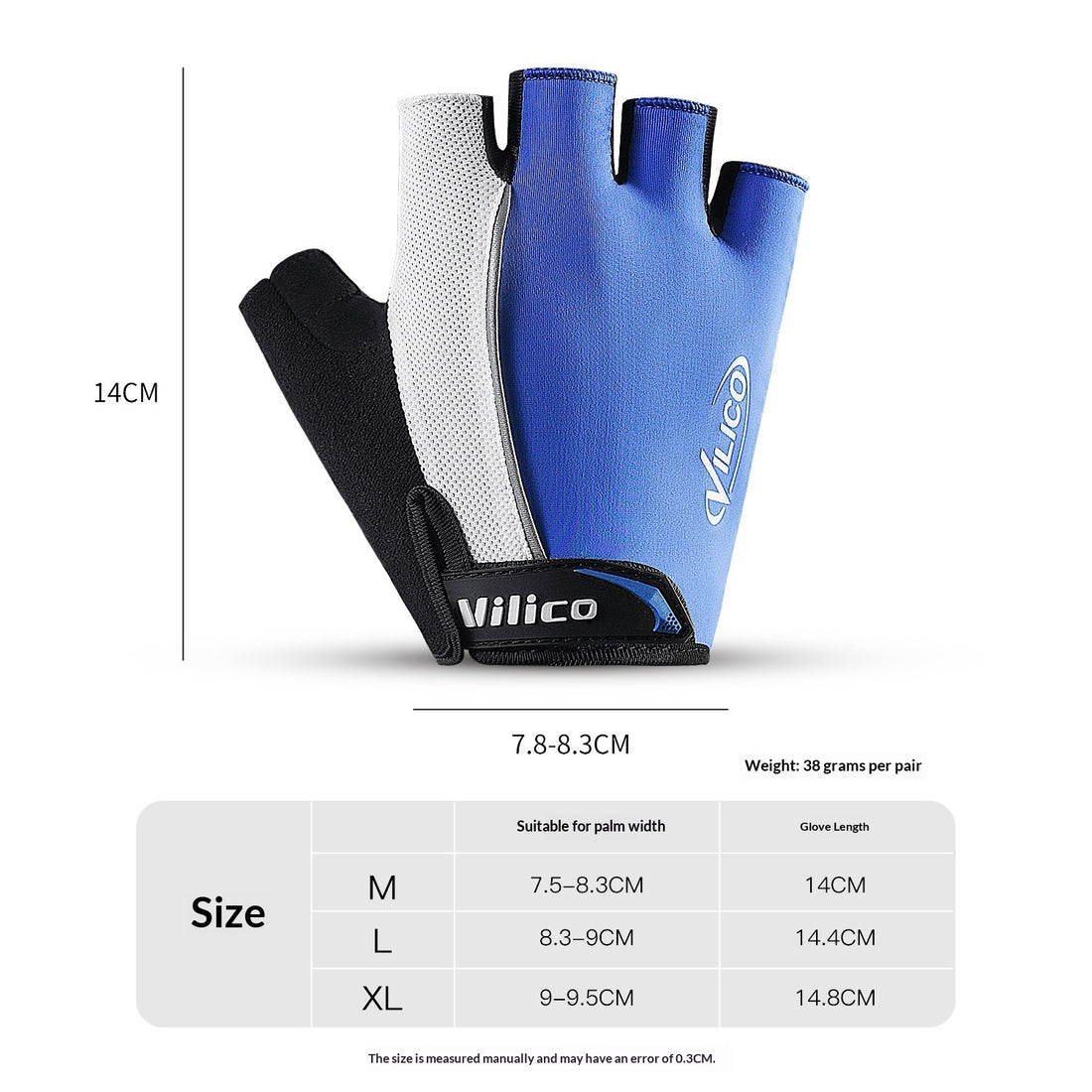 Breathable Anti-slip Half-finger Gloves