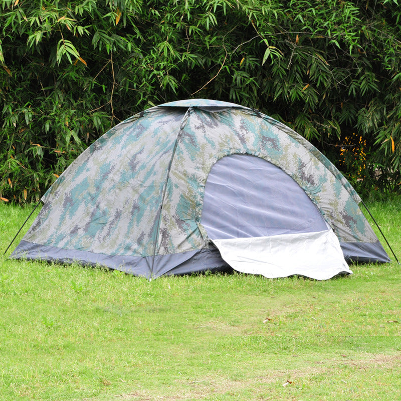 Double Camouflage Leisure Camping Tent