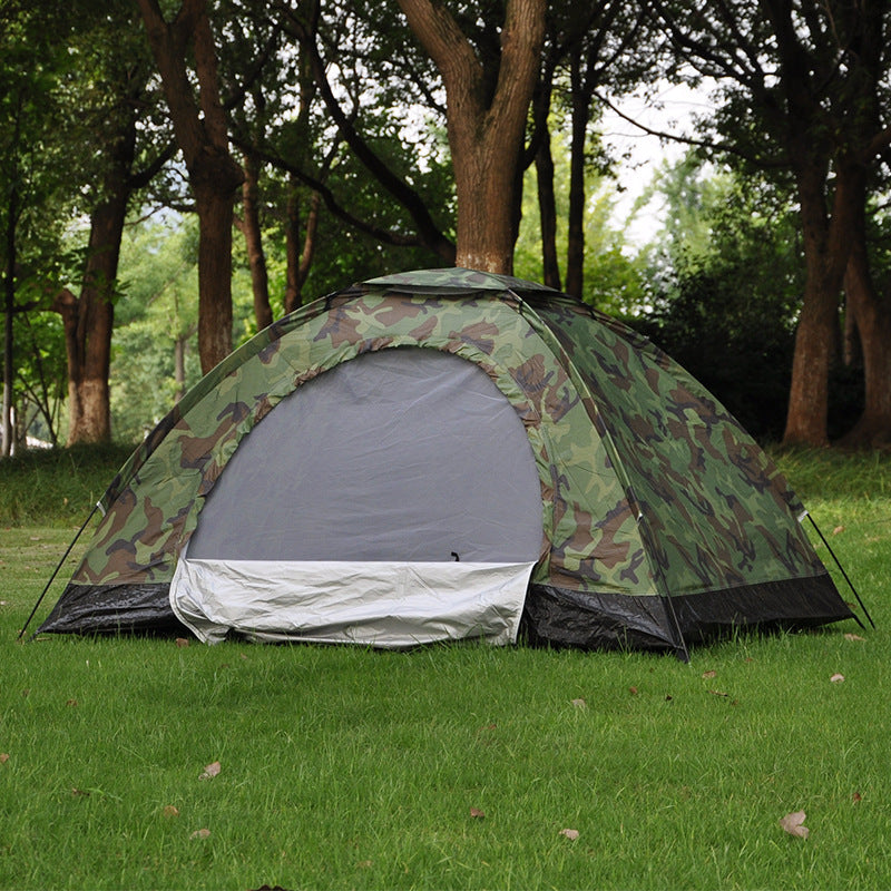 Double Camouflage Leisure Camping Tent