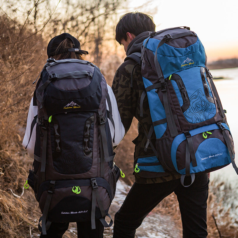 Waterproof Hiking Camping Capacity Backpack
