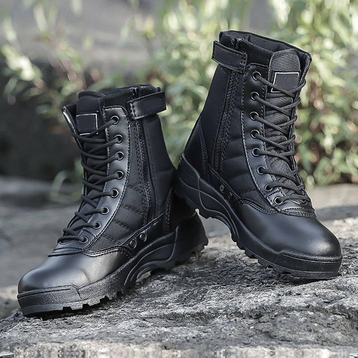 Combat hiking shoes