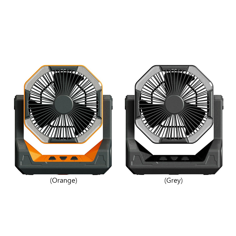 8000mAh Telescopic Wireless Camping Fan with USB Charging