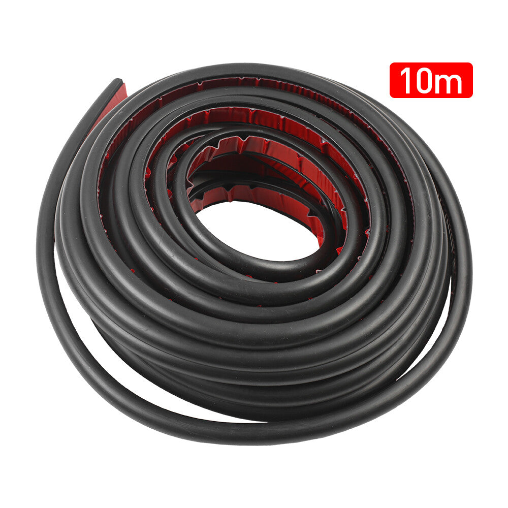 5 10m J Shape RV Water Guide Strip Gutter Camper Flexible Drip Rail Molding UK
