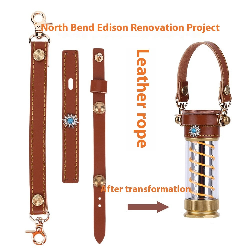 Leather Edison Camping Lantern