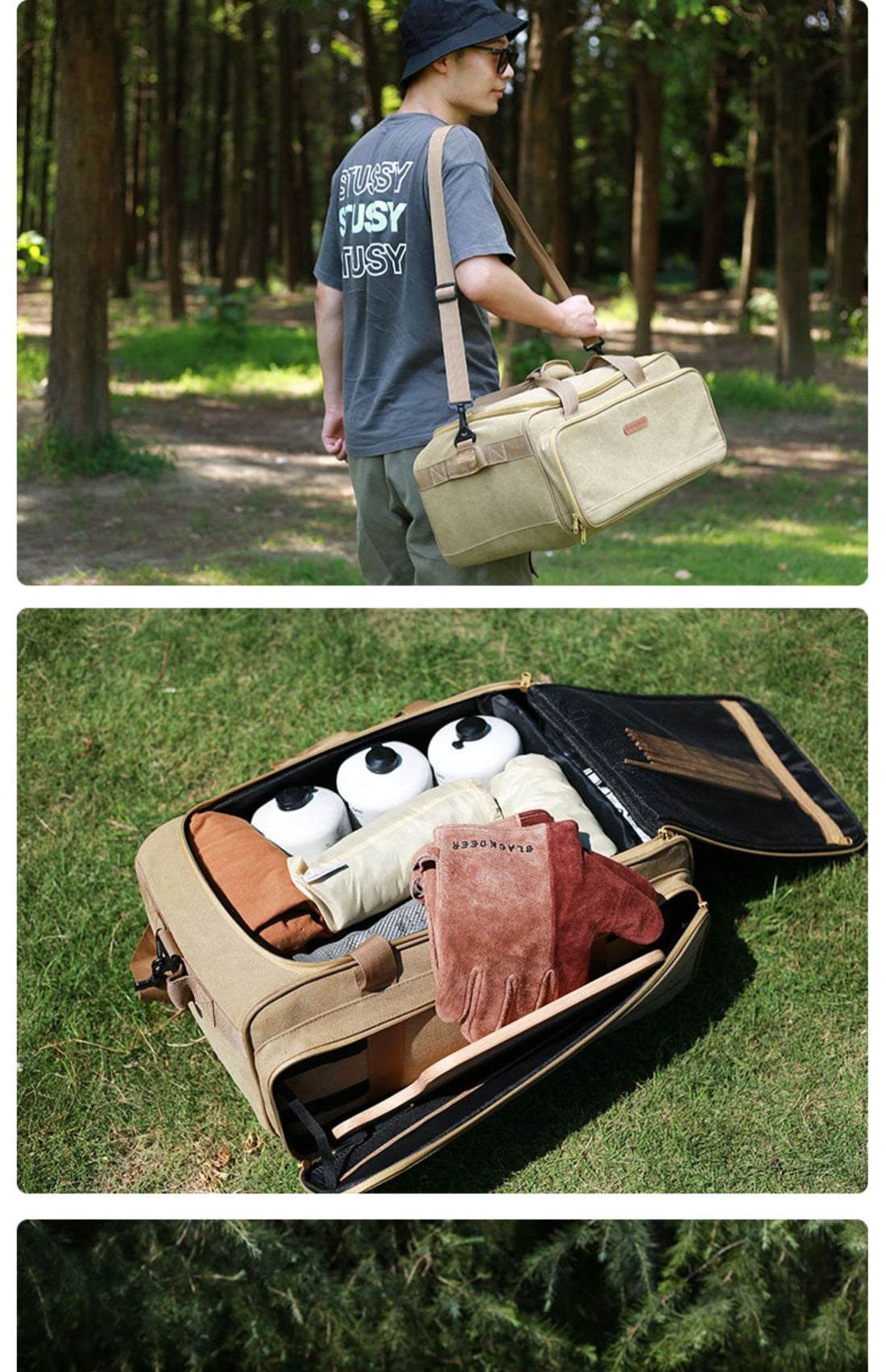 Outdoor Camping Thickened Gas Tank Stove