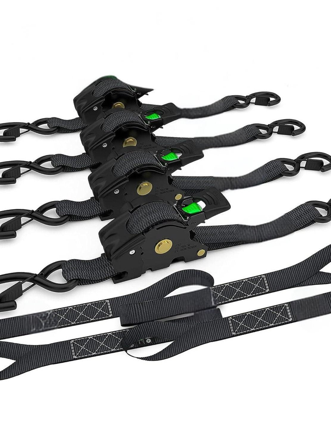 Self-shrinking Ratchet Strap For RV SUV Travel Straps