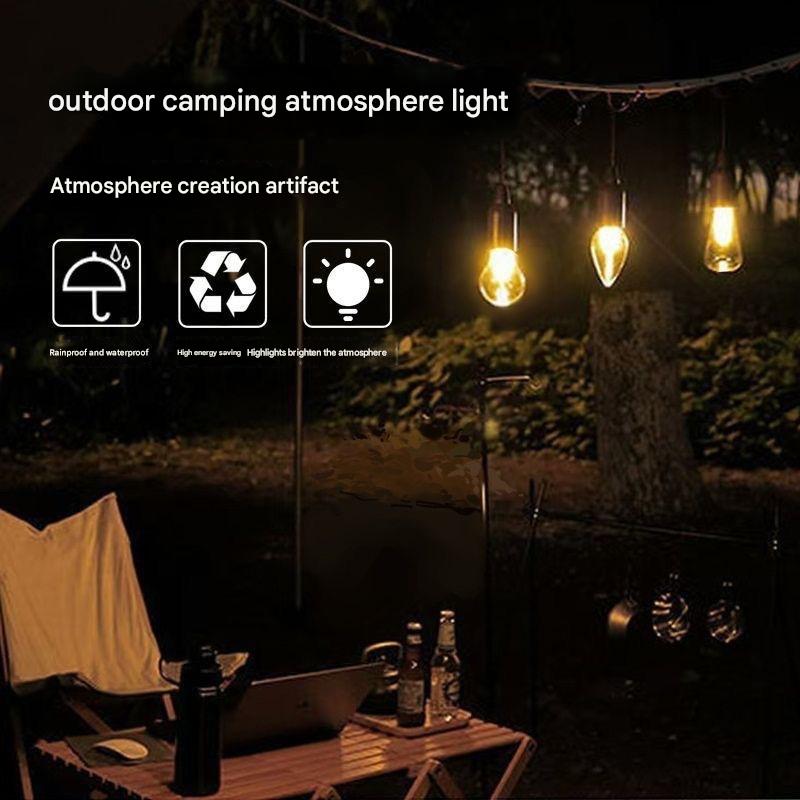 LED Solar Camping Light with Rechargeable Mosquito Repellent