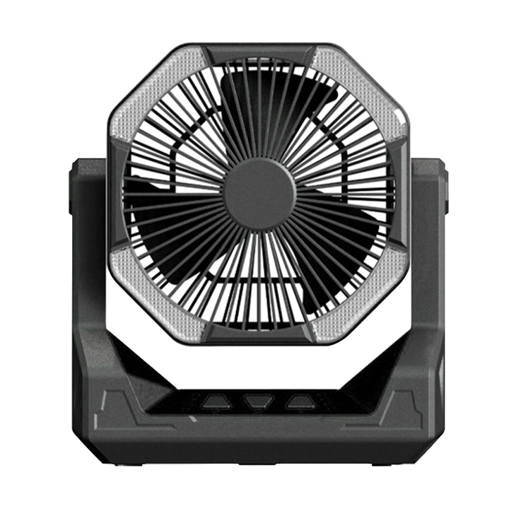 8000mAh Telescopic Wireless Camping Fan with USB Charging