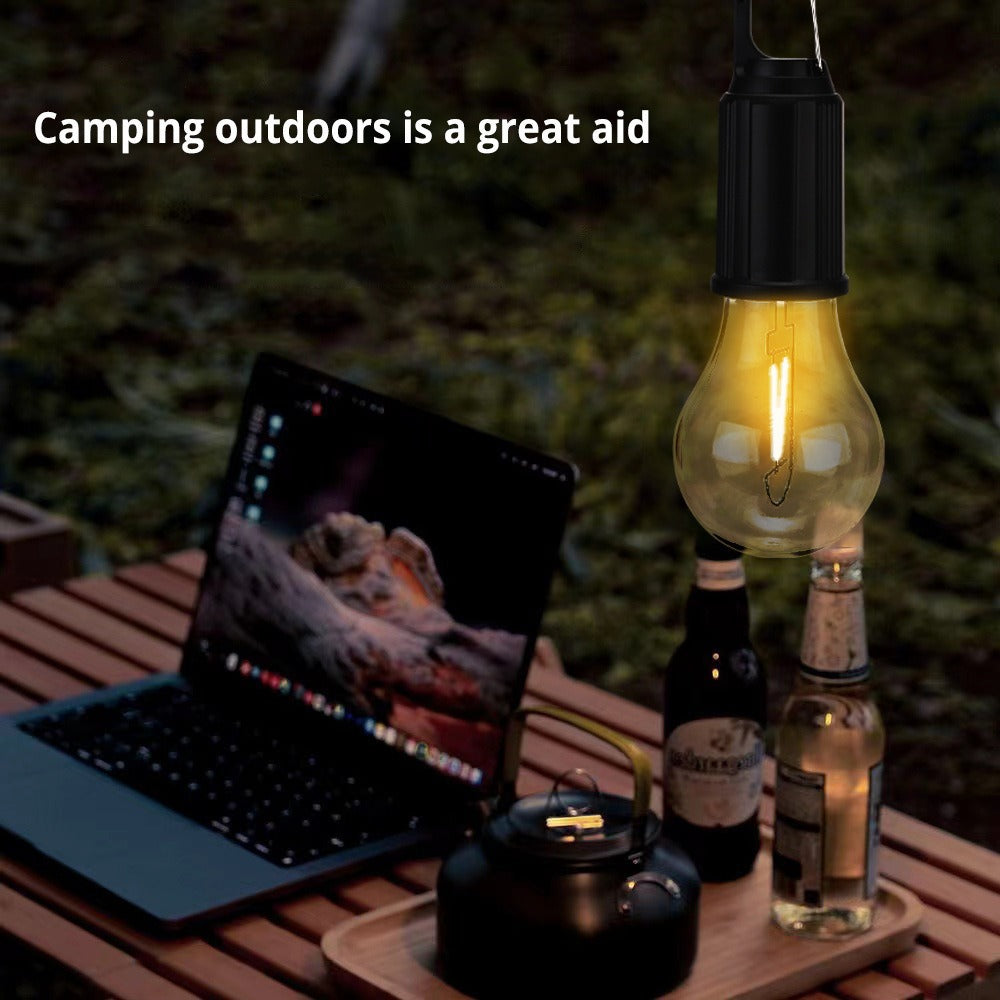 LED Solar Camping Light with Rechargeable Mosquito Repellent