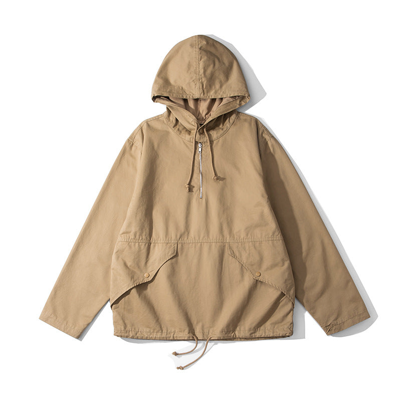 Hooded Camouflage Jacket