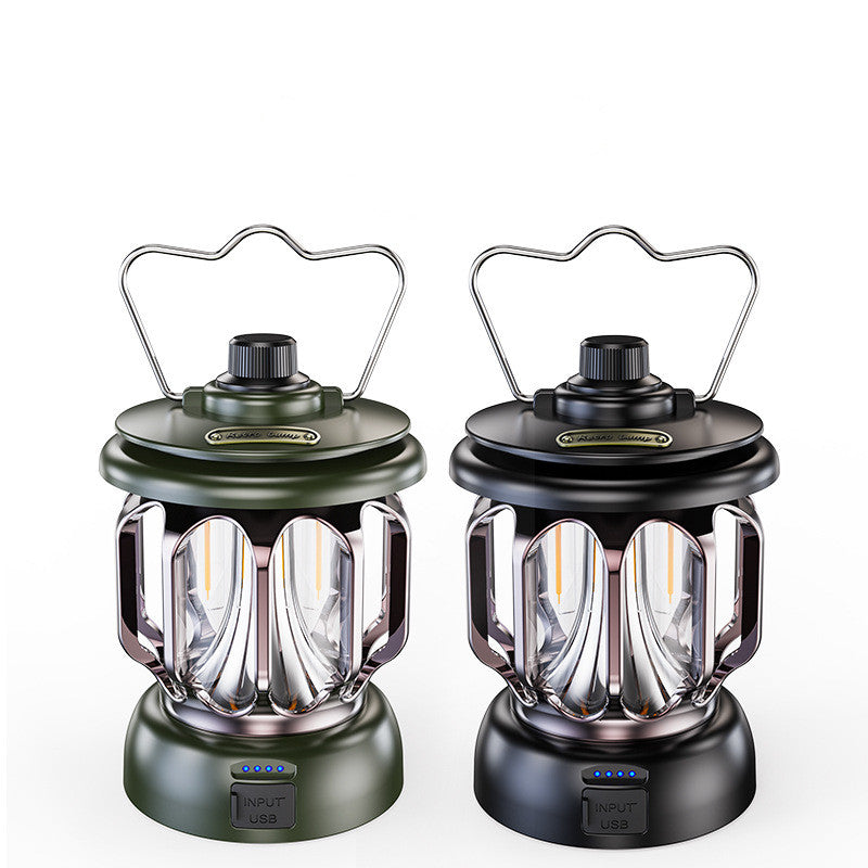 Outdoor Camping LED Retro Horse Lantern