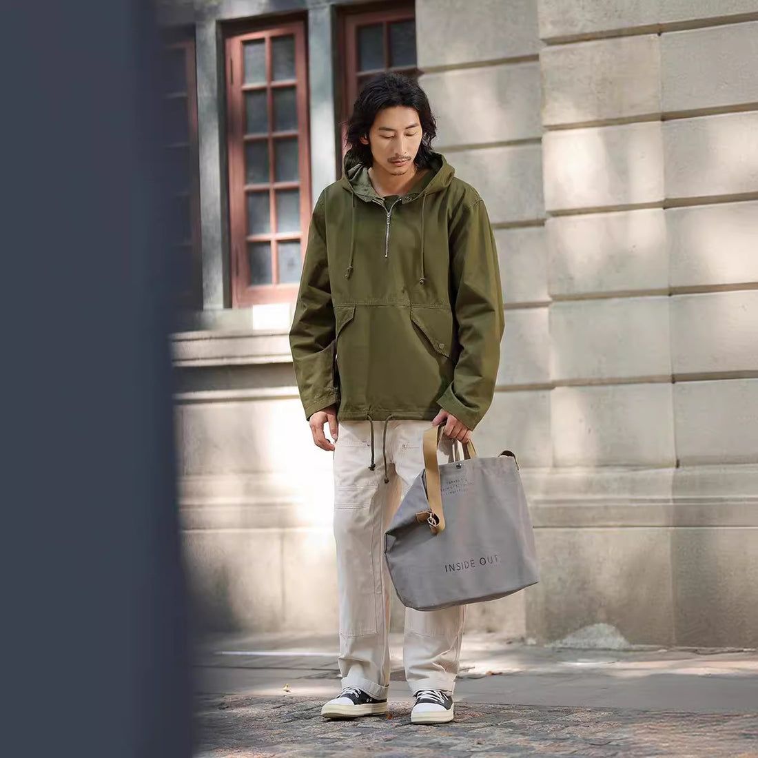 Hooded Camouflage Jacket