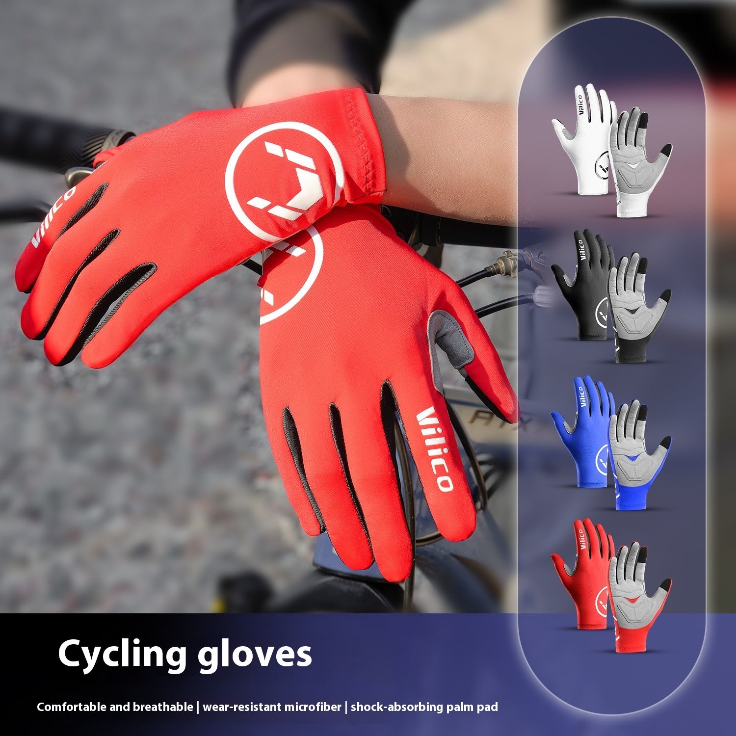 Summer Outdoor Mountain Bike Riding Gloves