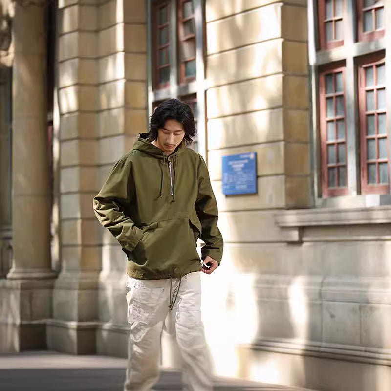 Hooded Camouflage Jacket