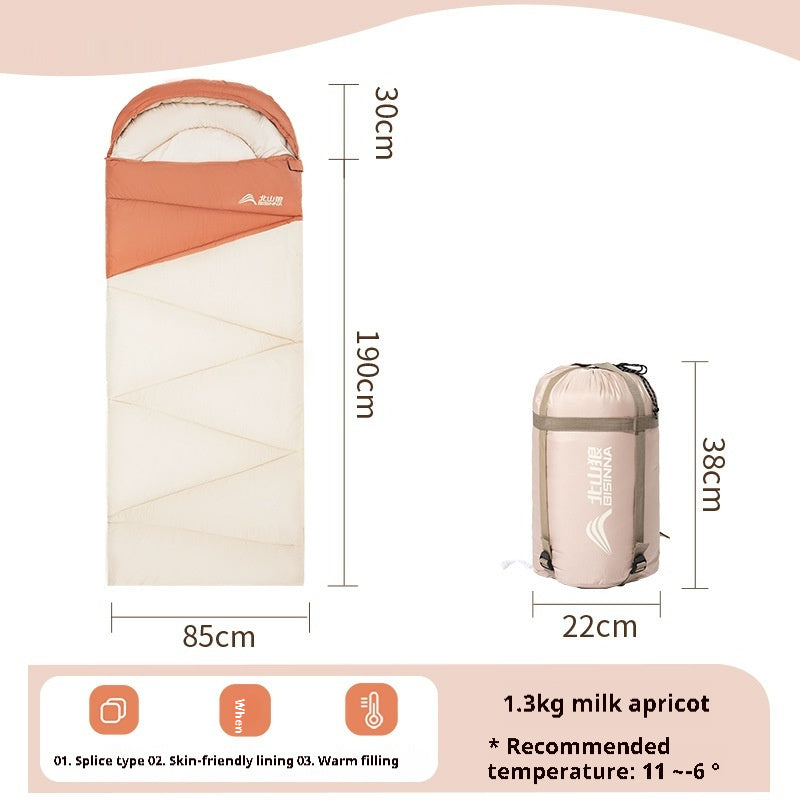 Outdoor Camping Travel Warm Sleeping Bag