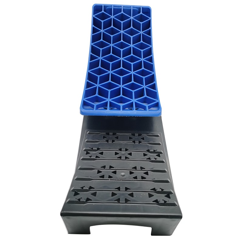 13.5T RV Camper Leveler Truck Car Sturdy Leveling Blocks Ramps Wheel Chock Block