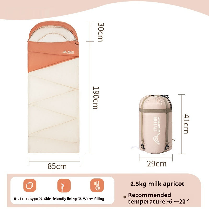 Outdoor Camping Travel Warm Sleeping Bag