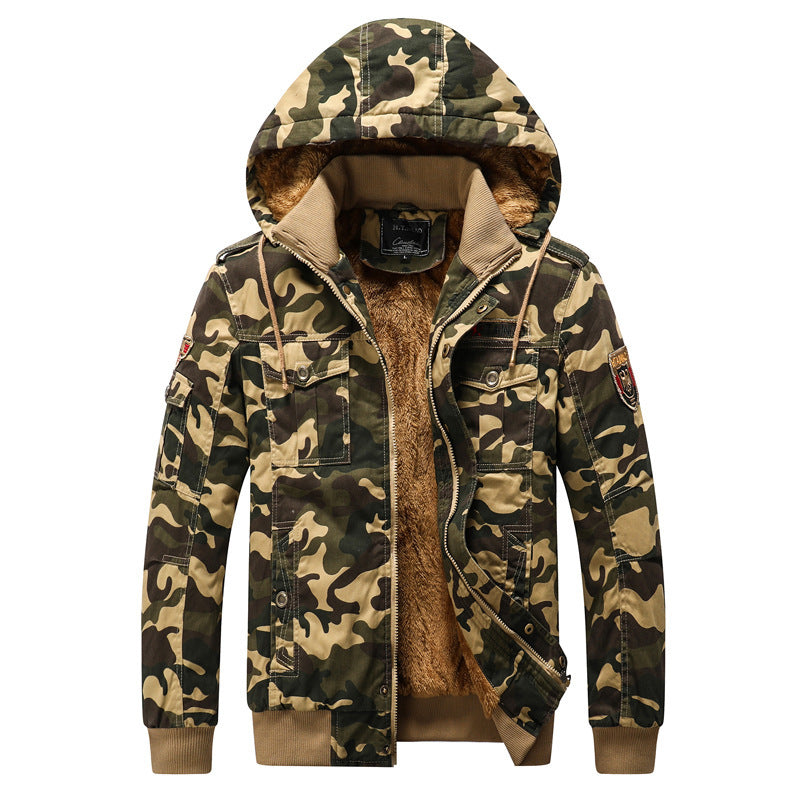 Men's Camouflage Printed Jacket
