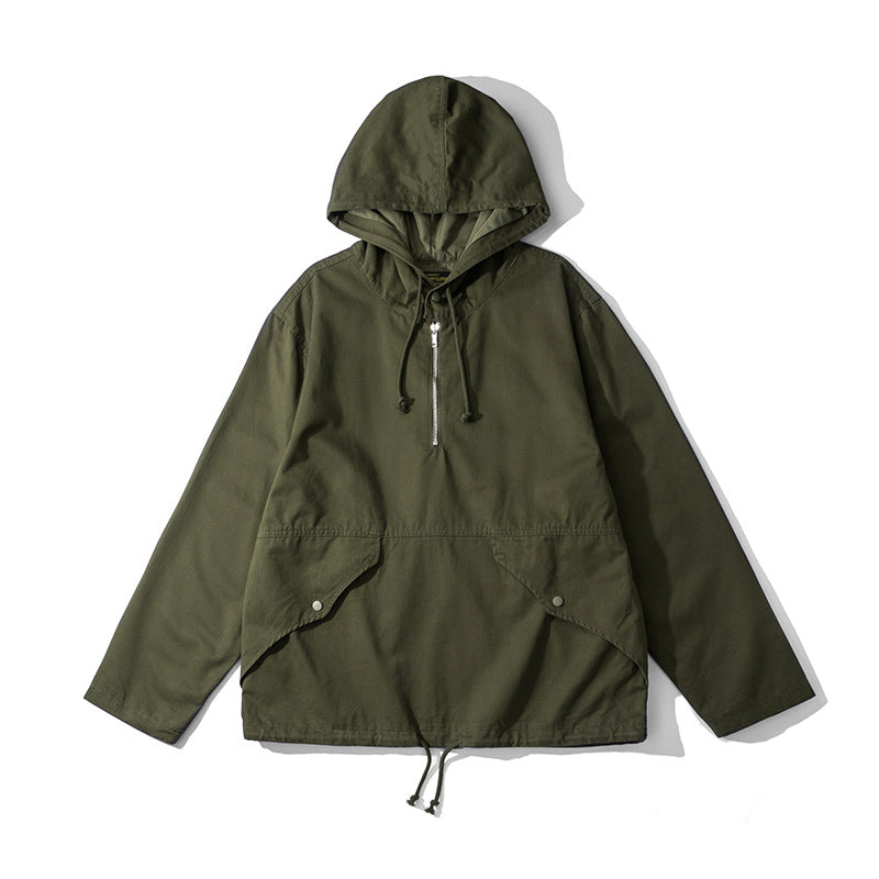 Hooded Camouflage Jacket