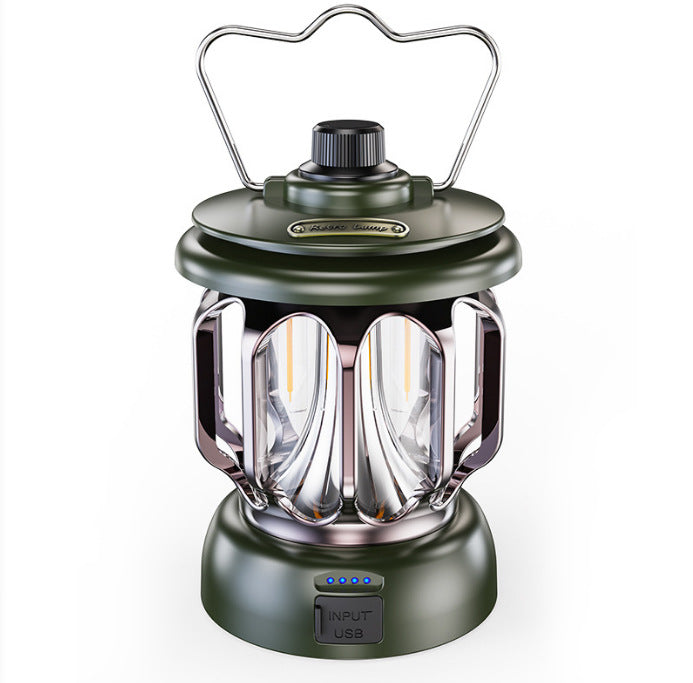 Outdoor Camping LED Retro Horse Lantern