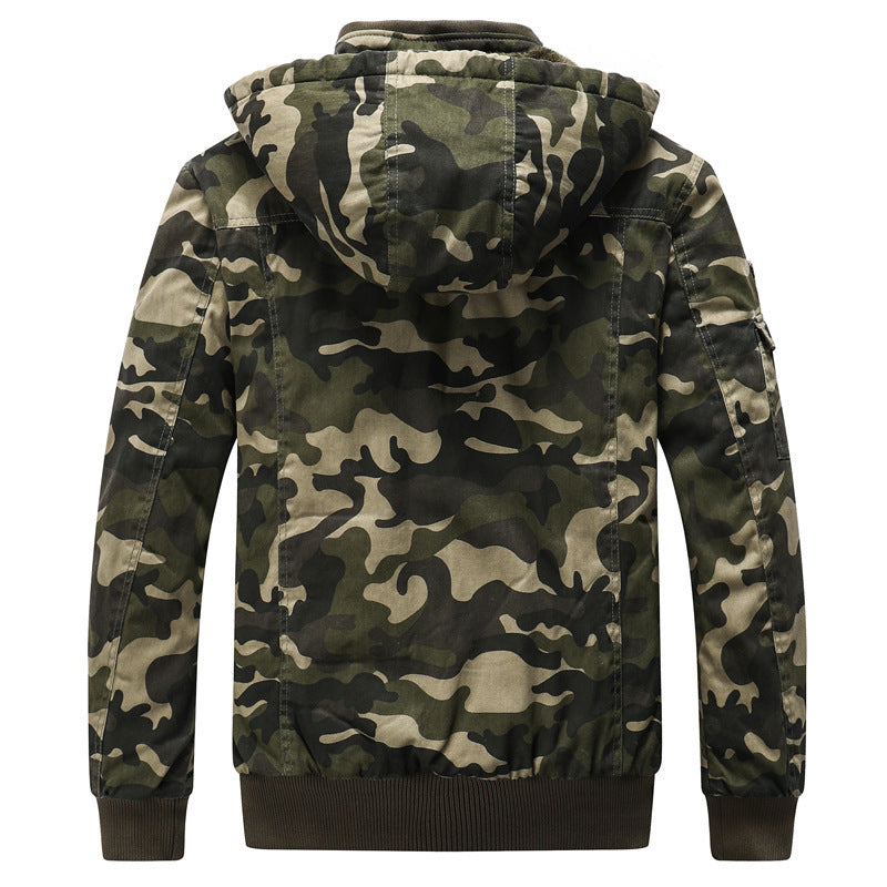 Men's Camouflage Printed Jacket