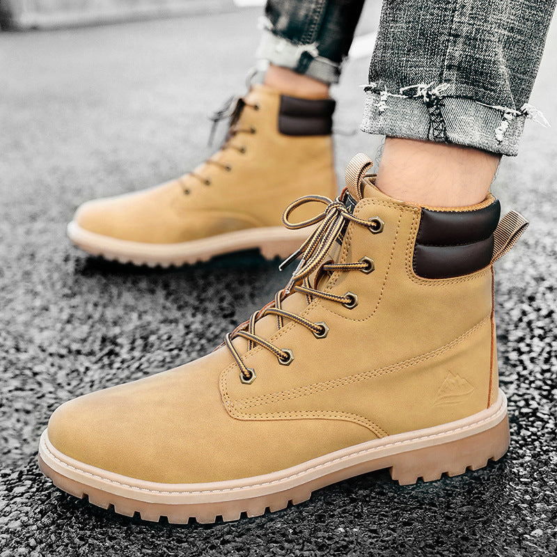 High-top Outdoor Hiking Men's Shoes