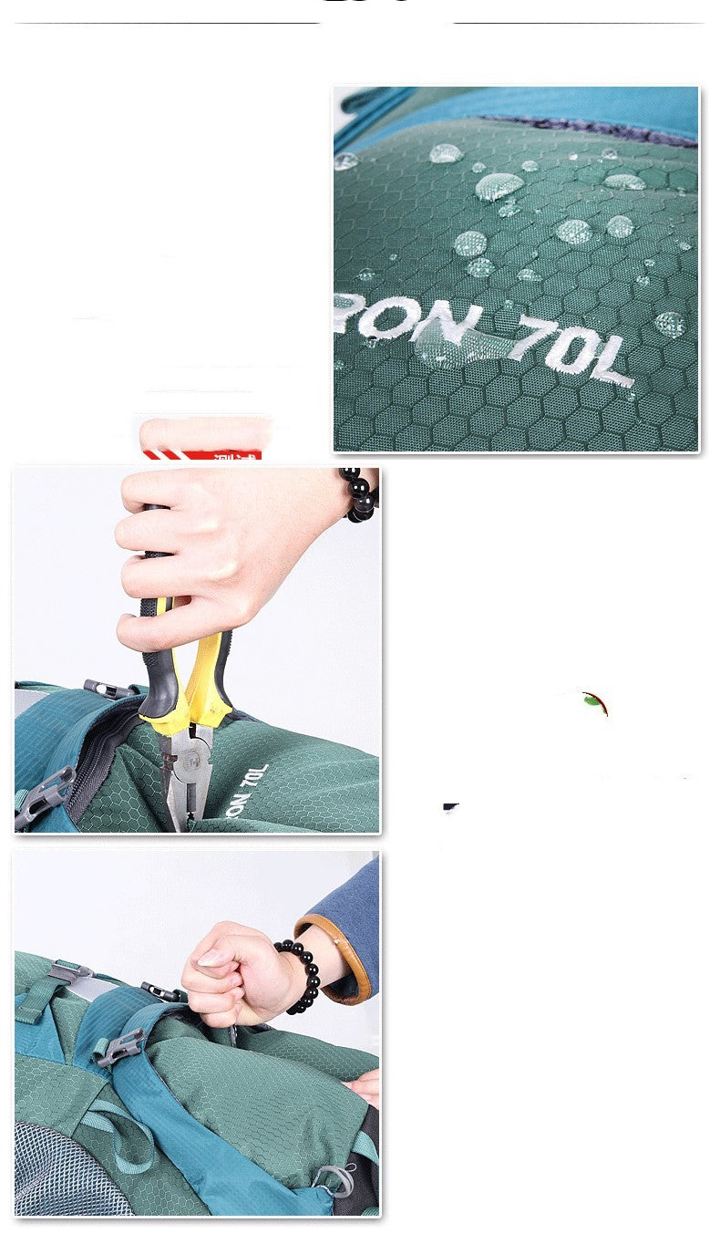 Water-splashing-proof Large-capacity Hiking Backpack