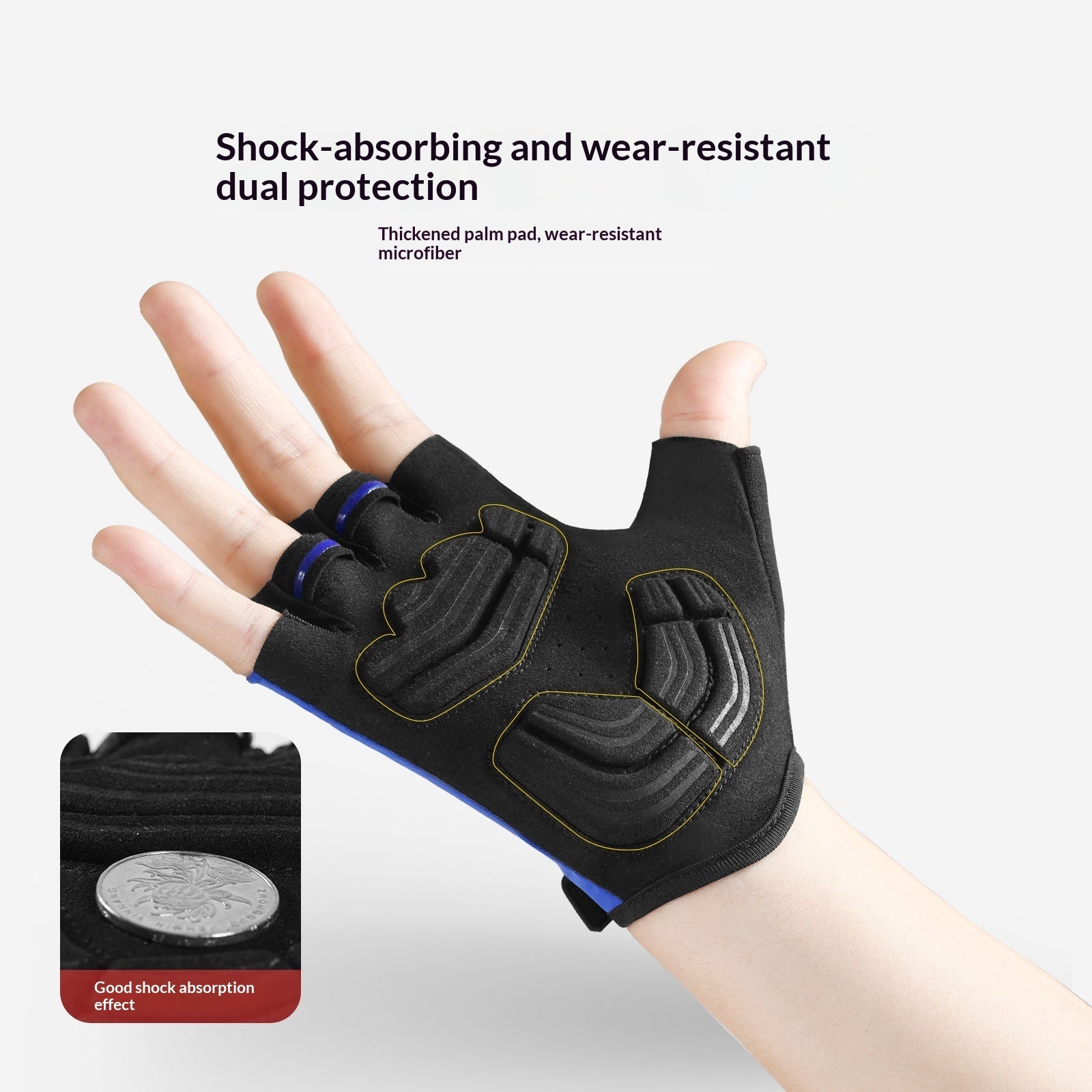 Breathable Anti-slip Half-finger Gloves