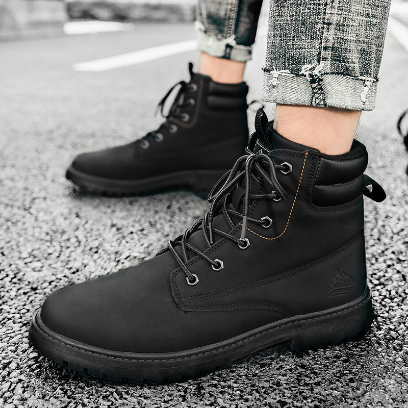 High-top Outdoor Hiking Men's Shoes