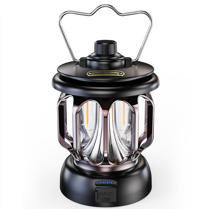 Outdoor Camping LED Retro Horse Lantern
