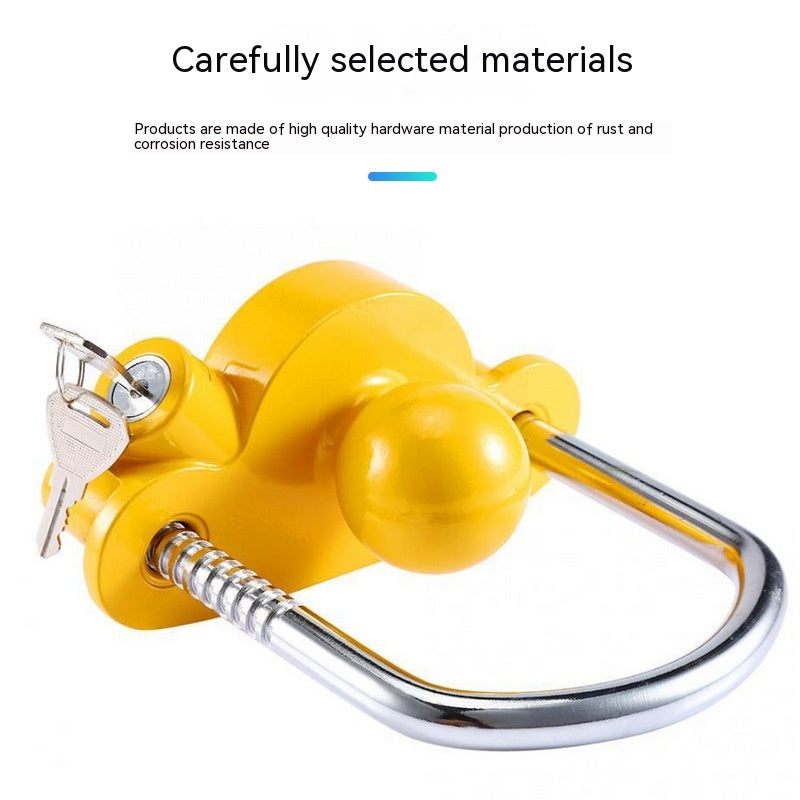 Car Trailer Hook Lock Yacht RV Connector